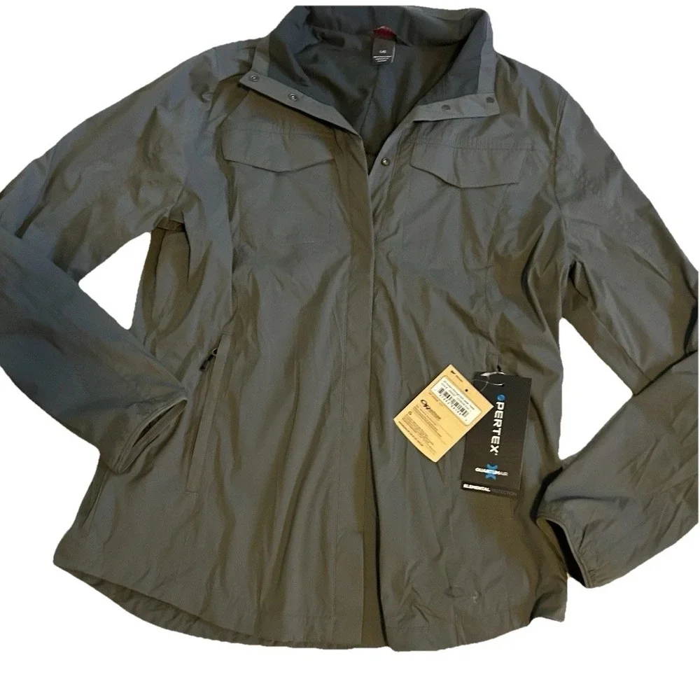 Outdoor Research Pertex Microlight Shirt Jacket‎ NEW Women's Large Pewter NWT